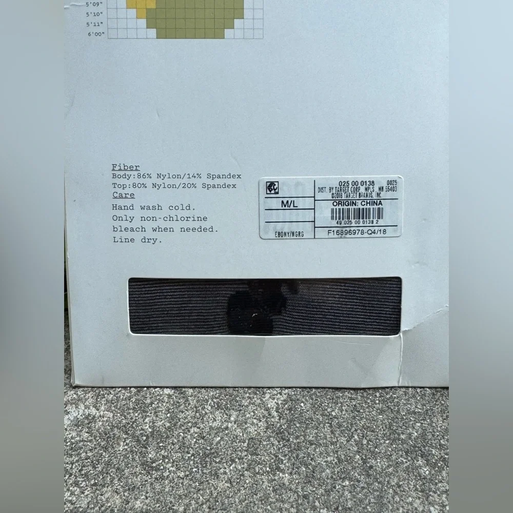 A New Day Black Thigh Highs with Stylish Back Design - Picture 5 of 5